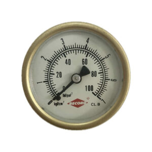 Manômetro 63mm Horizontal 100×7 Record