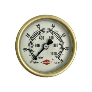 Manômetro 63mm Horizontal 1000×70 Record