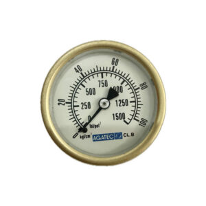 Manômetro 63mm Horizontal 1500×100 Agatec