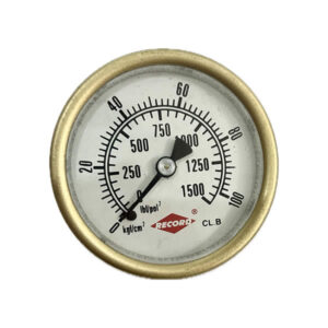 Manômetro 63mm Horizontal 1500×100 Record